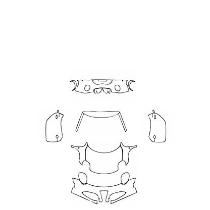 Pre-Cut PPF Alfa Romeo 4C Spider 2017 - PPF-Kits