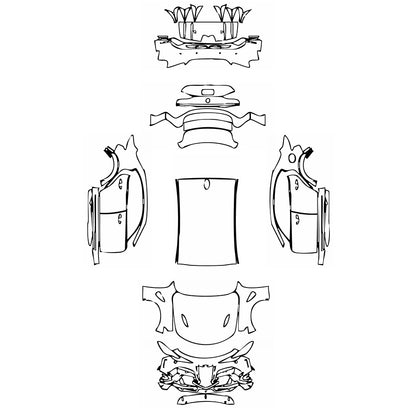 Voorgesneden PPF Alfa Romeo Giulia GTA M 2022