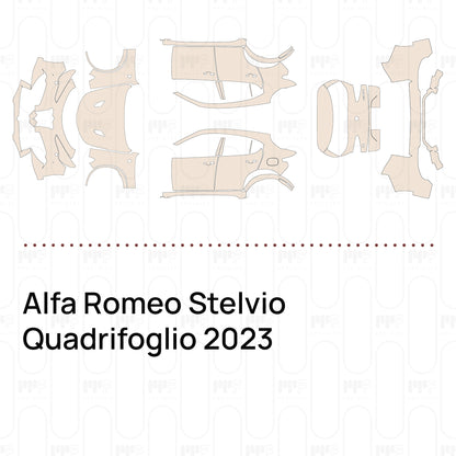 Voorgesneden PPF Alfa Romeo Stelvio Quadrifoglio 2023
