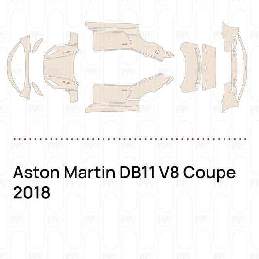 Voorgesneden PPF Aston Martin DB11 V8 Coupe 2018