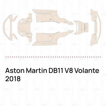 Voorgesneden PPF Aston Martin DB11 V8 Volante 2018