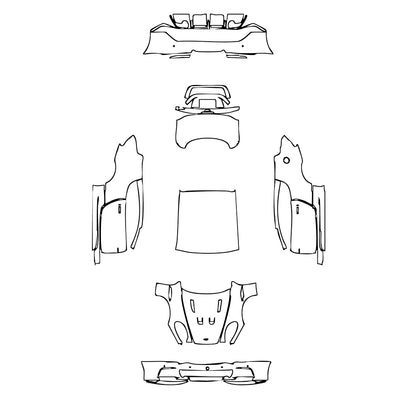Pre-Cut PPF Aston Martin DBS 2010 - PPF-Kits