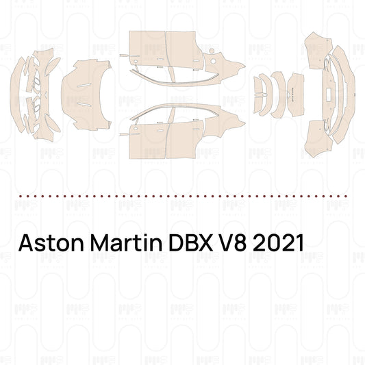 Voorgesneden PPF Aston Martin DBX V8 2021