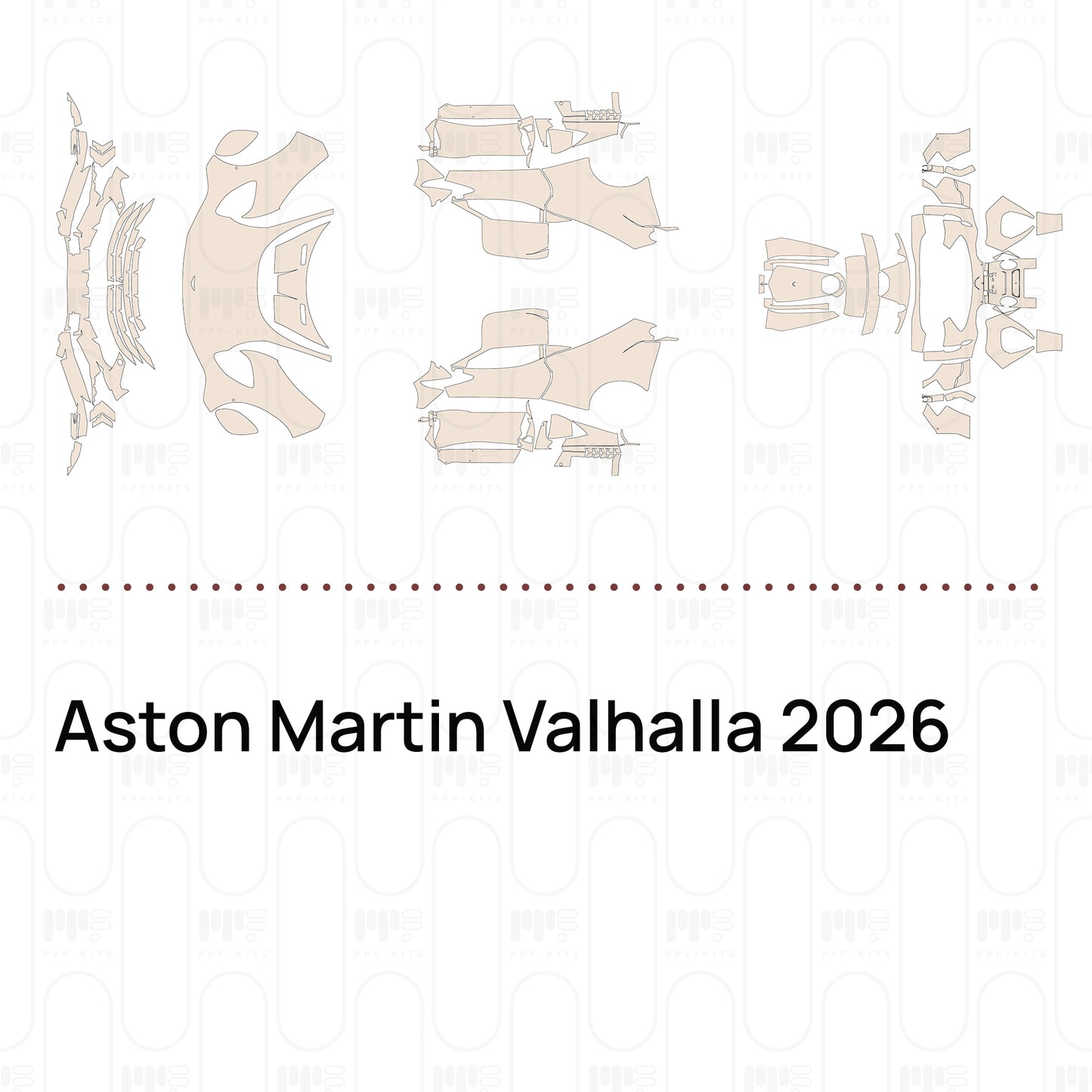Voorgesneden PPF Aston Martin Valhalla 2026