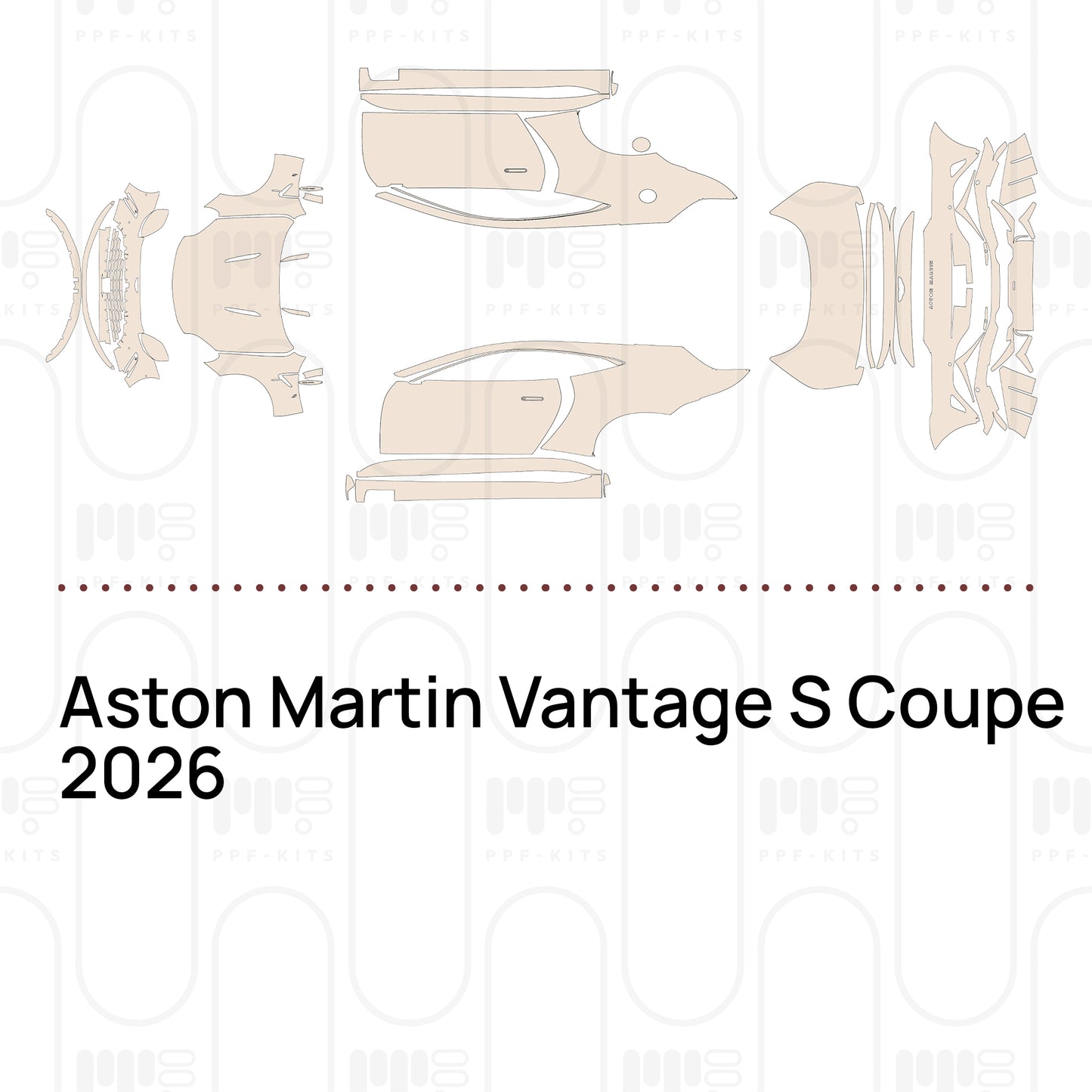Voorgesneden PPF Aston Martin Vantage S Coupe 2026