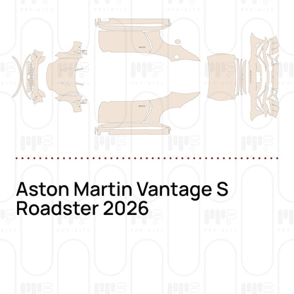 Voorgesneden PPF Aston Martin Vantage S Roadster 2026