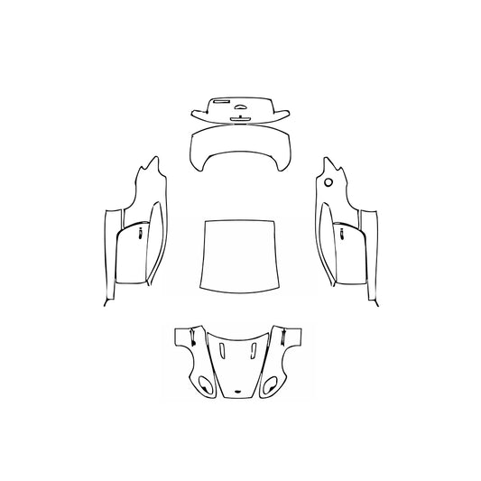 Pre-Cut PPF Aston Martin Vantage V8 Coupe 2009 - PPF-Kits
