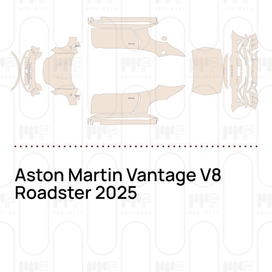 Voorgesneden PPF Aston Martin Vantage V8 Roadster 2025