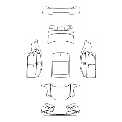 Pre-Cut PPF Audi A3 Limousine Base 2019 - PPF-Kits