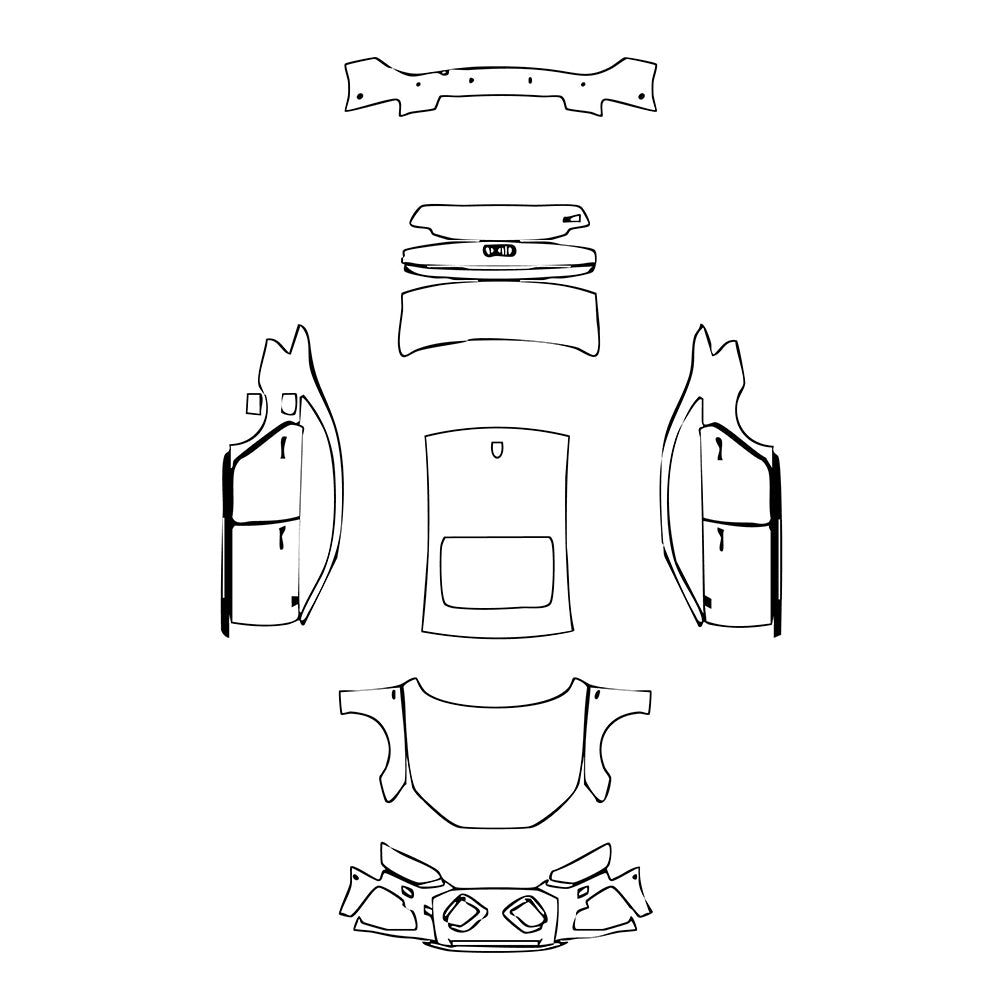 Pre-Cut PPF Audi A4 S4 Saloon Sedan 2025 - PPF-Kits