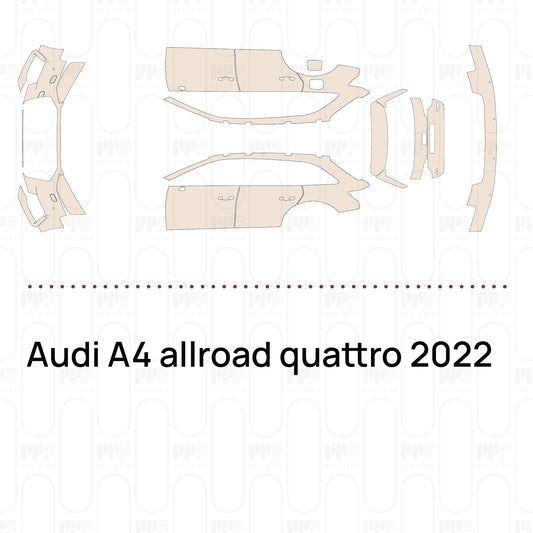 Voorgesneden PPF Audi A4 allroad quattro 2022