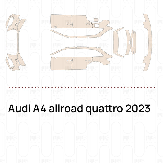 Voorgesneden PPF Audi A4 allroad quattro 2023