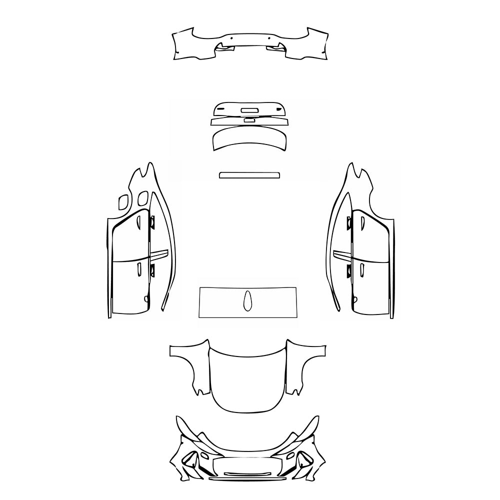 Voorgesneden PPF Audi A5 A5 Saloon Base 2025