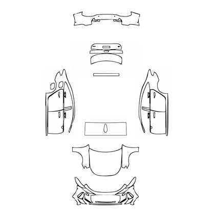 Voorgesneden PPF Audi A5 A5 Saloon Base 2025