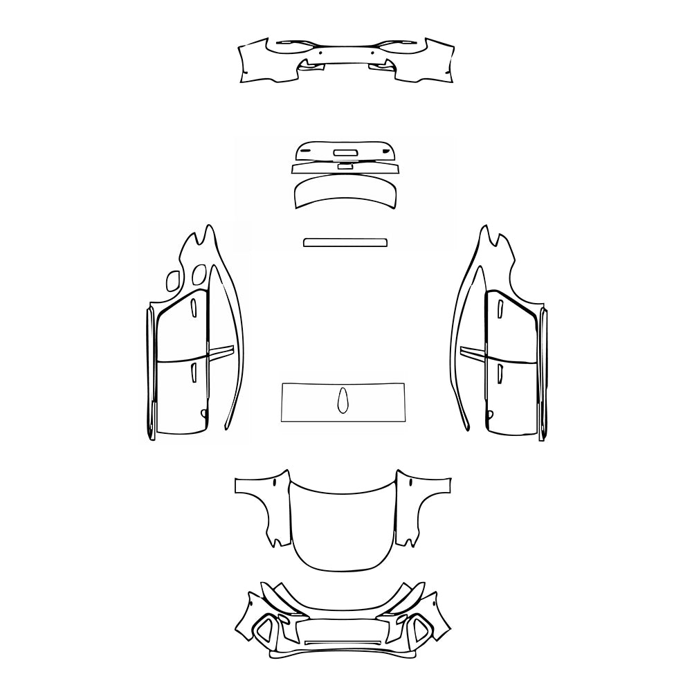 Voorgesneden PPF Audi A5 A5 Saloon S-Line 2025