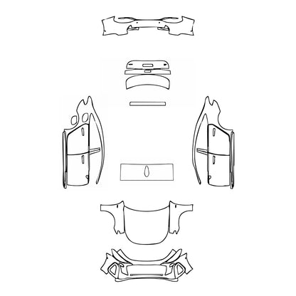 Voorgesneden PPF Audi A5 A5 Saloon S-Line 2025