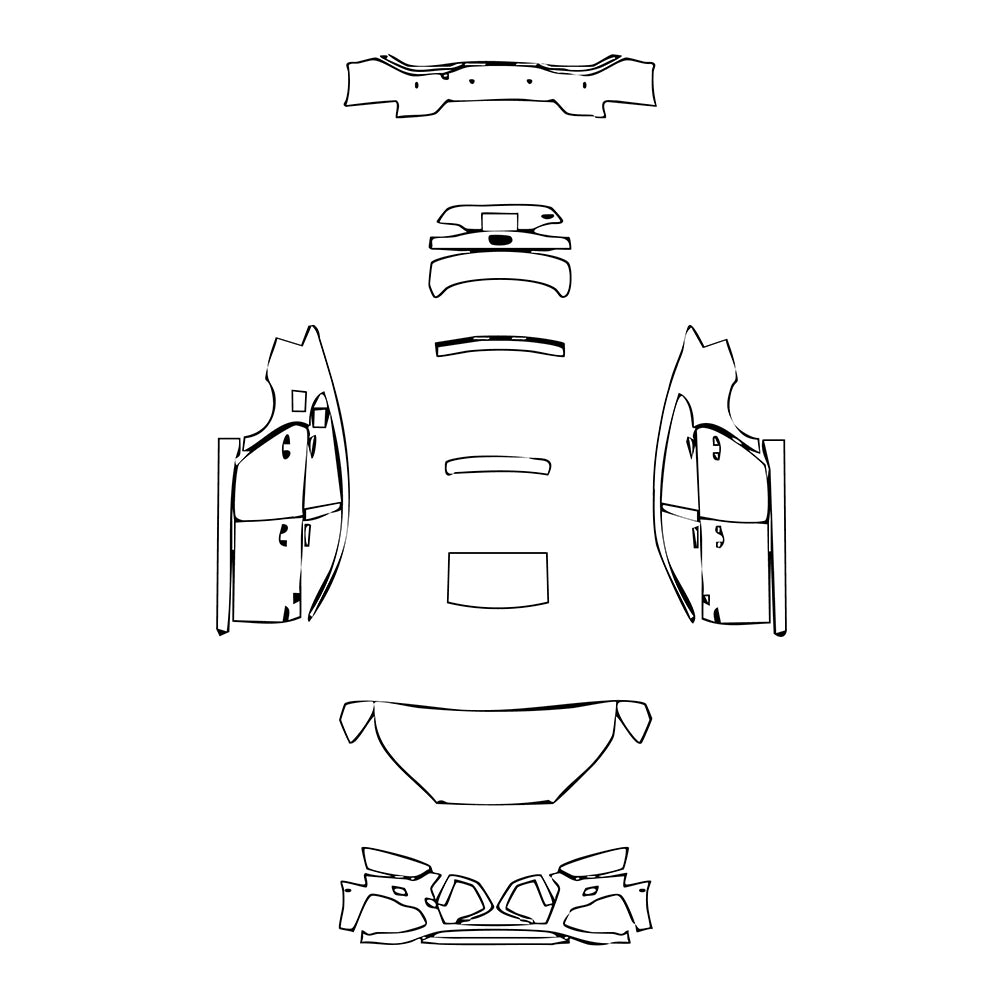 Pre-Cut PPF Audi A5 A5 Sportback S-line 2025 - PPF-Kits