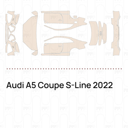 Voorgesneden PPF Audi A5 Coupe S-Line 2022
