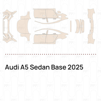 Voorgesneden PPF Audi A5 Sedan Base 2025