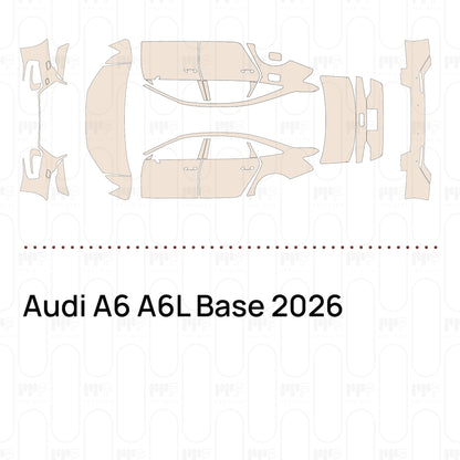 Voorgesneden PPF Audi A6 A6L Base 2026