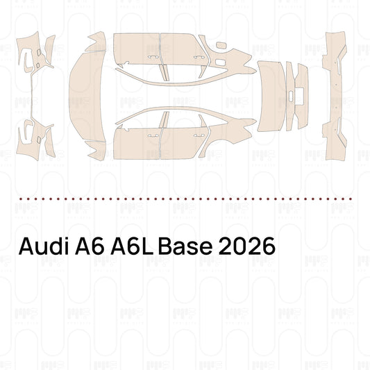 Voorgesneden PPF Audi A6 A6L Base 2026