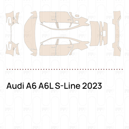 Voorgesneden PPF Audi A6 A6L S-Line 2023