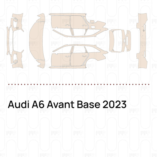 Voorgesneden PPF Audi A6 Avant Base 2023
