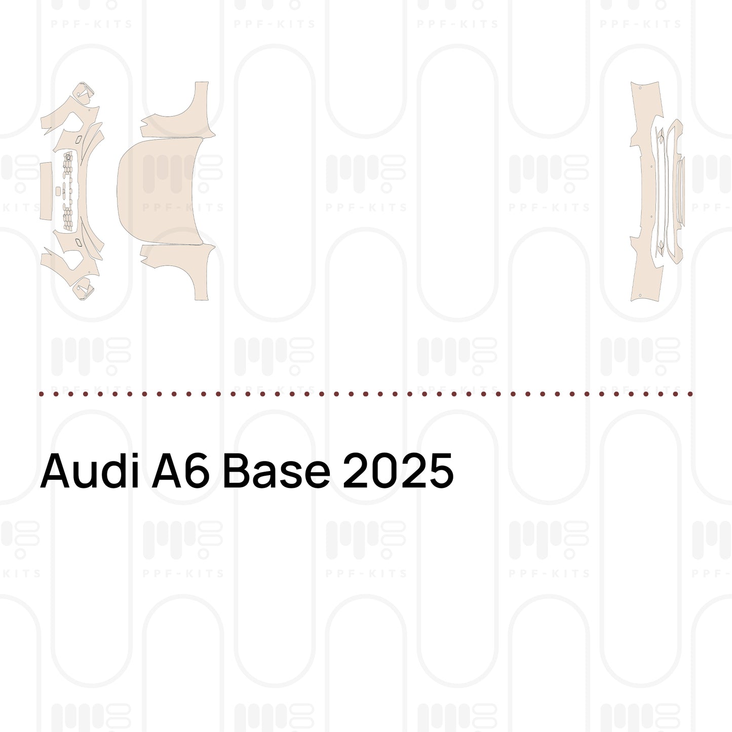 Voorgesneden PPF Audi A6 Base 2025