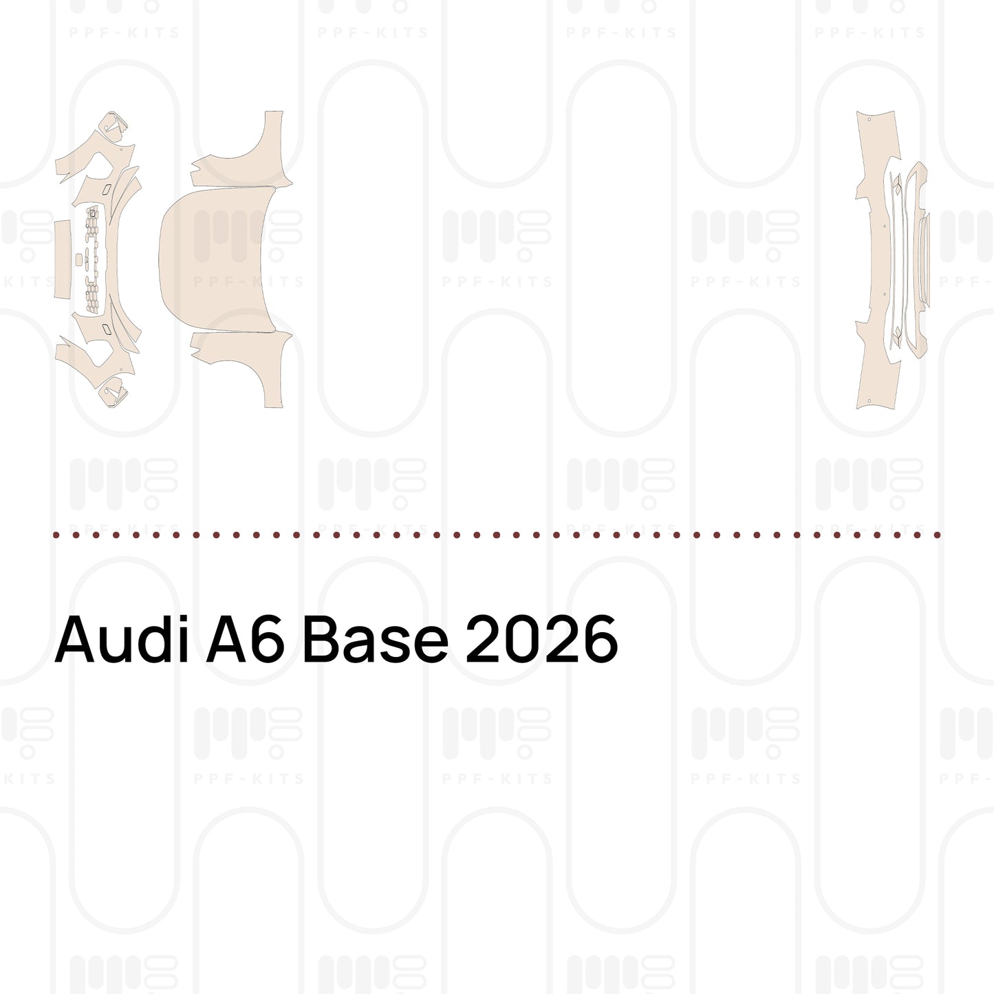 Voorgesneden PPF Audi A6 Base 2026