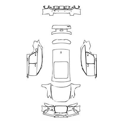 Pre-Cut PPF Audi A6 RS6 Avant 2017 - PPF-Kits