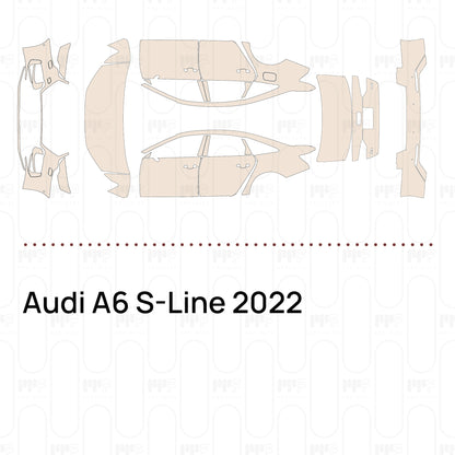 Voorgesneden PPF Audi A6 S-Line 2022