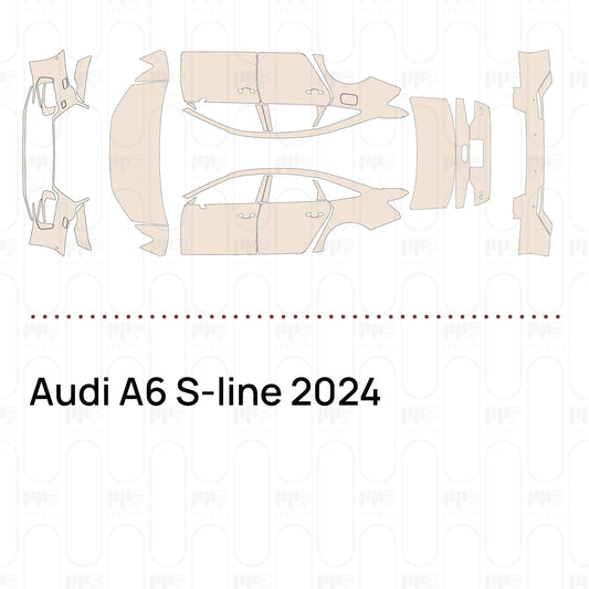 Voorgesneden PPF Audi A6 S-line 2024