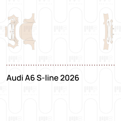 Voorgesneden PPF Audi A6 S-line 2026