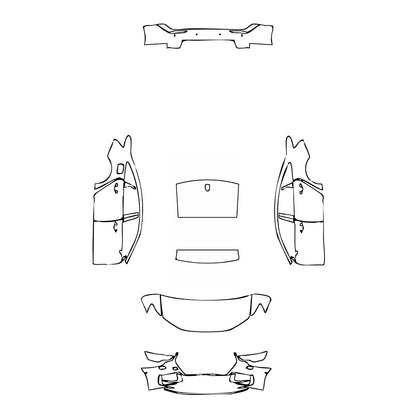 Pre-Cut PPF Audi A6 S6 2024 - PPF-Kits