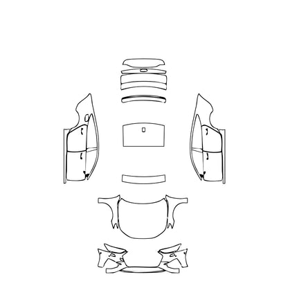 Pre-Cut PPF Audi A7 A7 Sportback Base 2025 - PPF-Kits