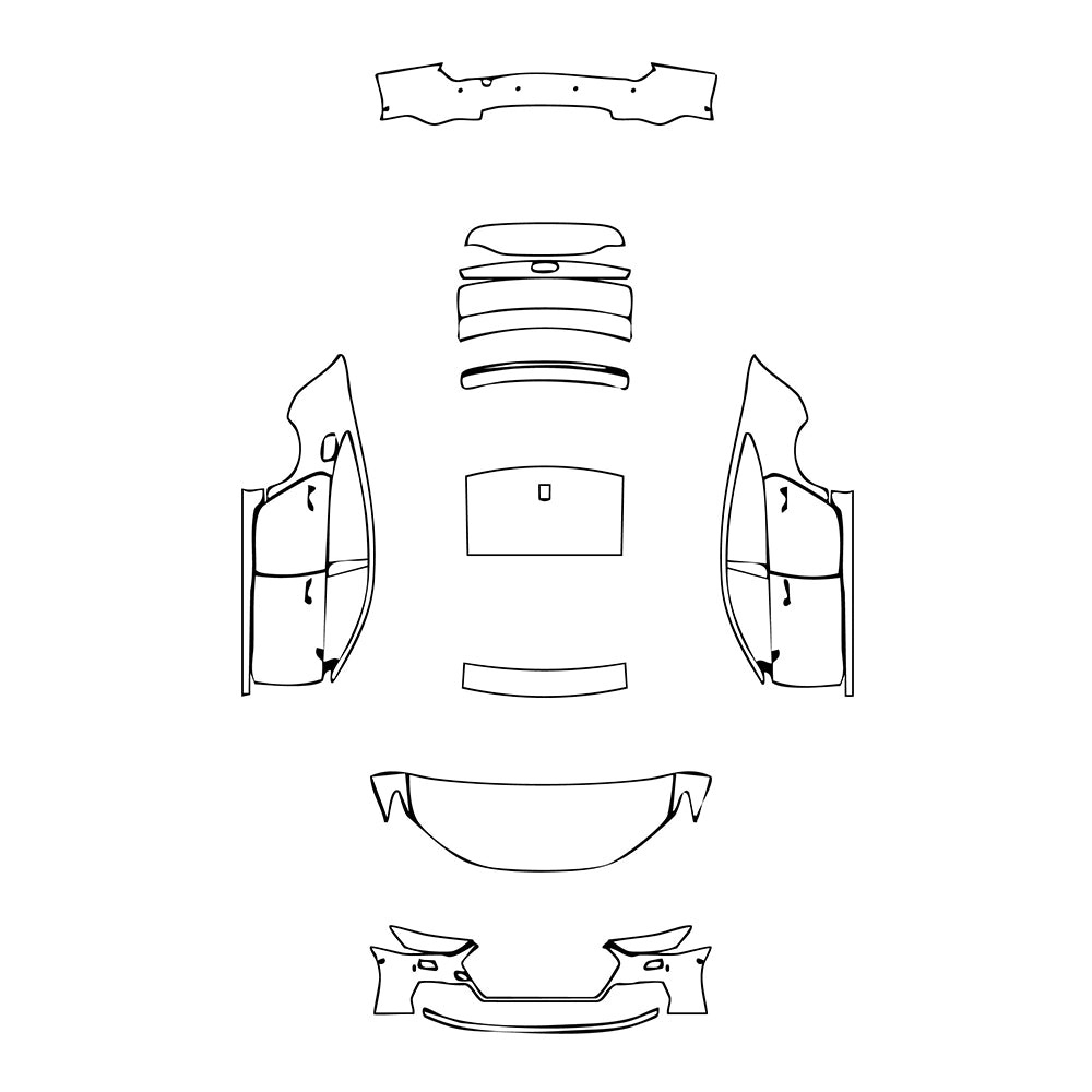 Pre-Cut PPF Audi A7 A7 Sportback S-line 2025 - PPF-Kits