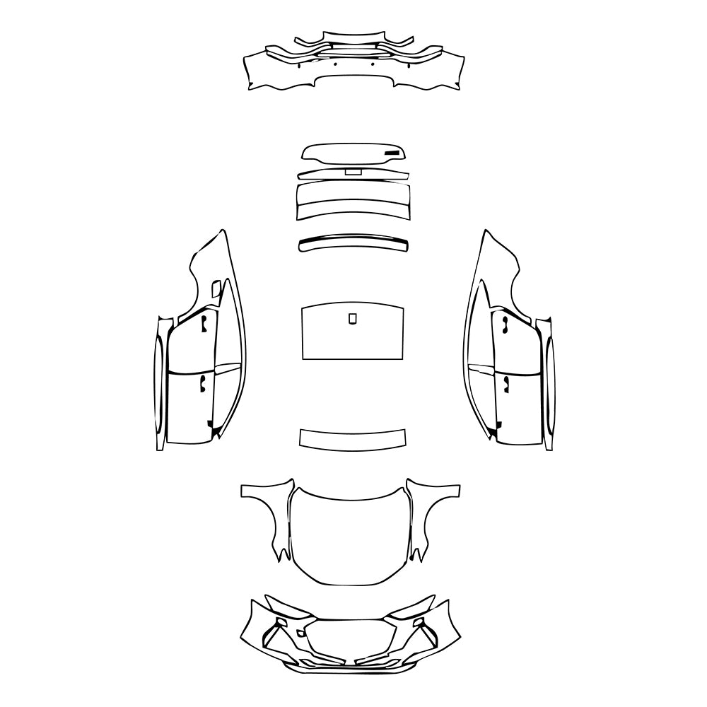 Pre-Cut PPF Audi A7 RS7 Sportback 2025 - PPF-Kits