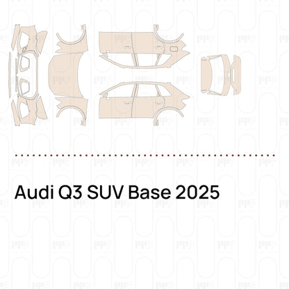 Voorgesneden PPF Audi Q3 SUV Base 2025