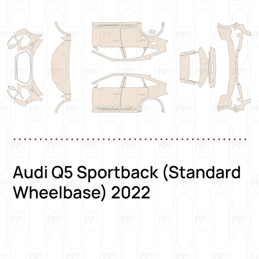 Voorgesneden PPF Audi Q5 Sportback (Standard Wheelbase) 2022