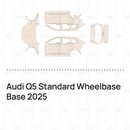 Voorgesneden PPF Audi Q5 Standard Wheelbase Base 2025