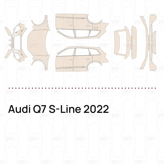 Voorgesneden PPF Audi Q7 S-Line 2022