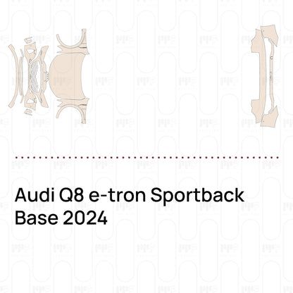 Voorgesneden PPF Audi Q8 e-tron Sportback Base 2024