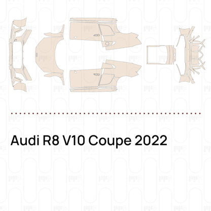 Voorgesneden PPF Audi R8 V10 Coupe 2022