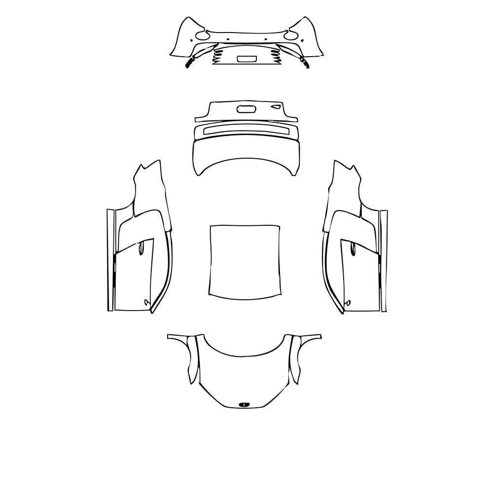 Pre-Cut PPF Audi R8 V8 Coupe 2009 - PPF-Kits