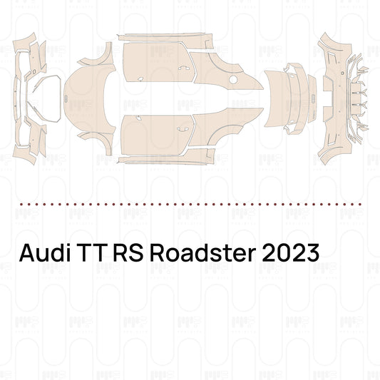 Voorgesneden PPF Audi TT RS Roadster 2023