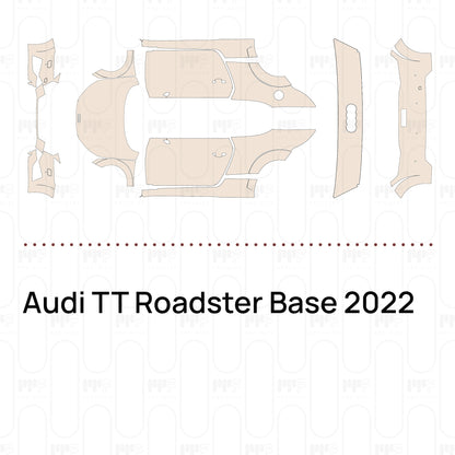 Voorgesneden PPF Audi TT Roadster Base 2022