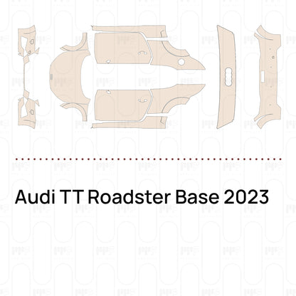 Voorgesneden PPF Audi TT Roadster Base 2023