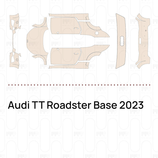 Voorgesneden PPF Audi TT Roadster Base 2023