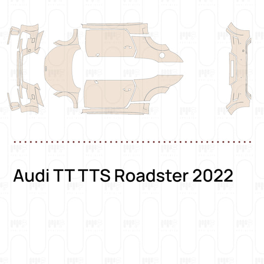 Voorgesneden PPF Audi TT TTS Roadster 2022