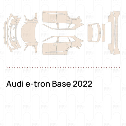 Voorgesneden PPF Audi e-tron Base 2022